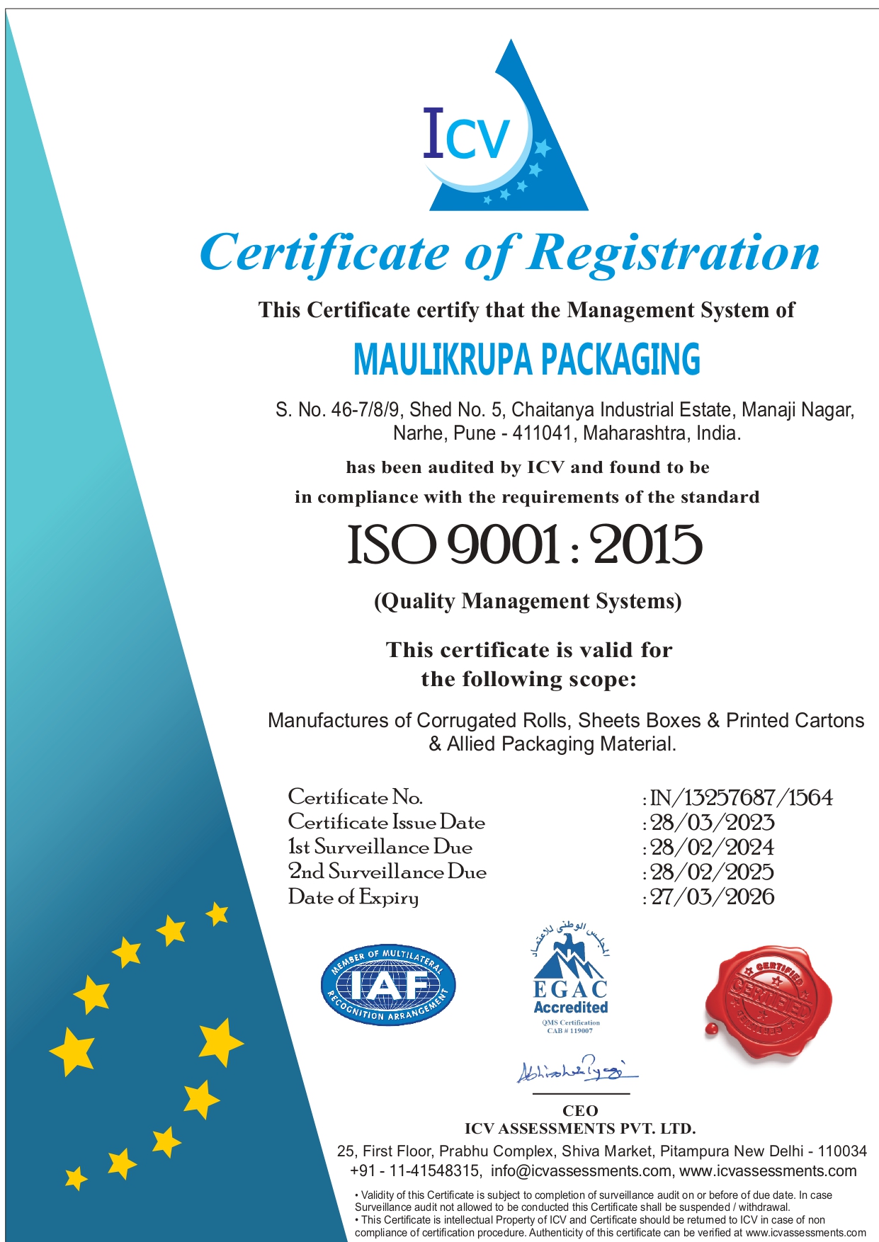 iso certificate 2023-26